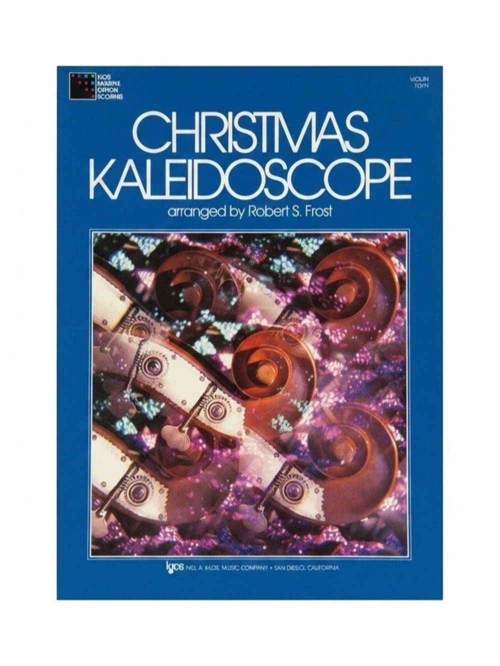 Violin Kjos Music Company Christmas Kaleidoscope Christmas Sheet Music Print